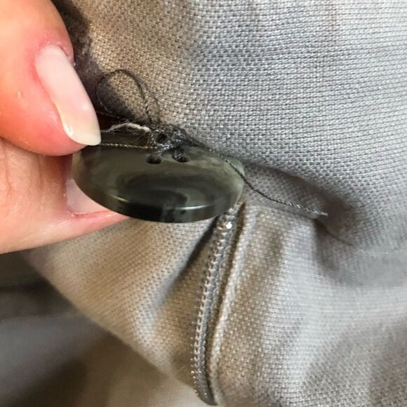 Ann Taylor Light Gray Chinos - Picture 6 of 11